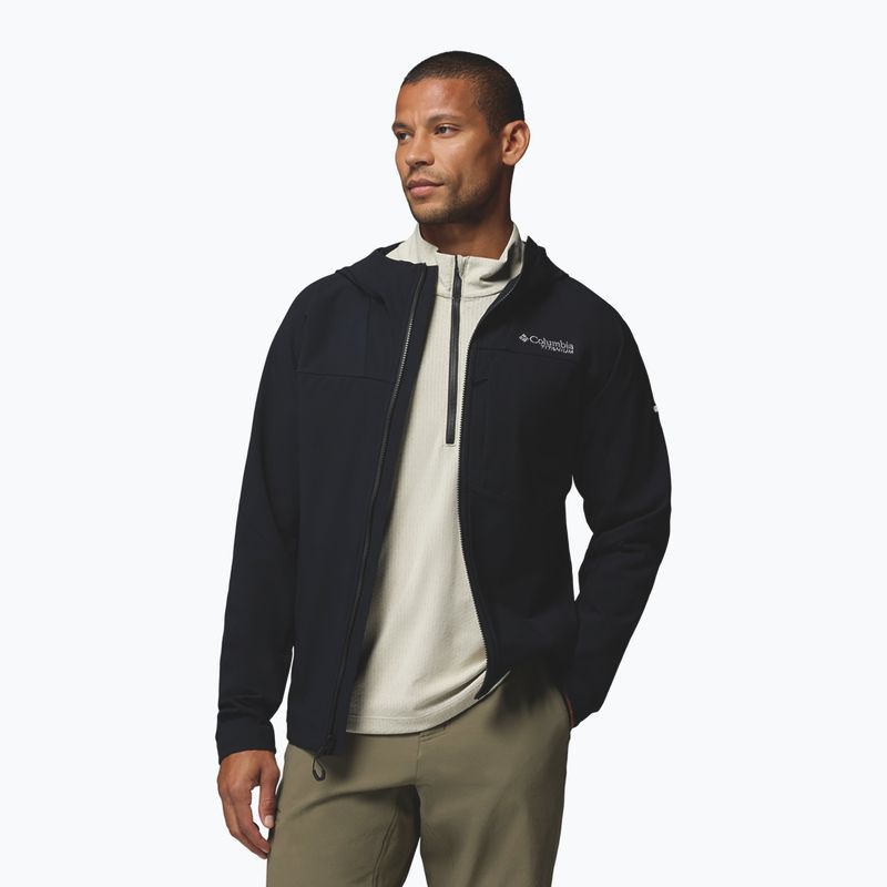 Férfi softshell dzseki Columbia Tennen Mountain Hooded Softshell black 4