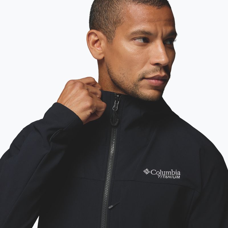 Férfi softshell dzseki Columbia Tennen Mountain Hooded Softshell black 6