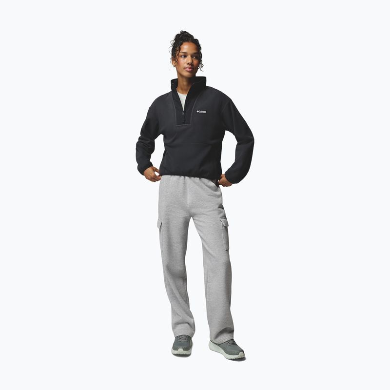 Női polár pulóver Columbia Sequoia Grove II Half Zip Fleece Black 2