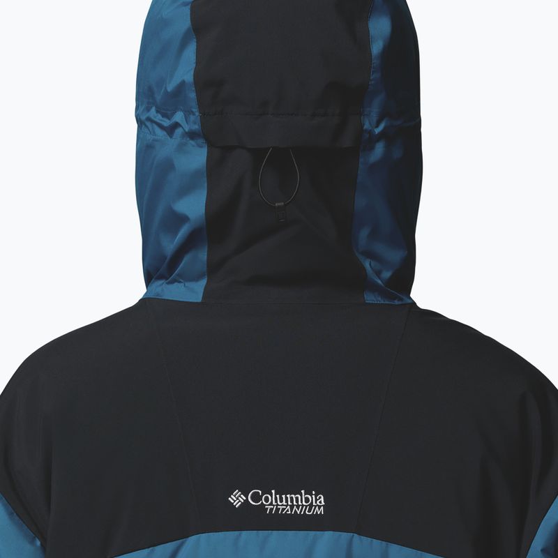 Férfi síkabát Columbia Glacier Ridge Down phoenix blue/black 7