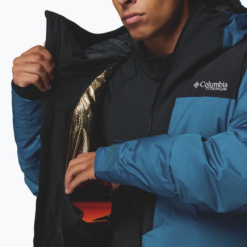 Férfi síkabát Columbia Glacier Ridge Down phoenix blue/black 9
