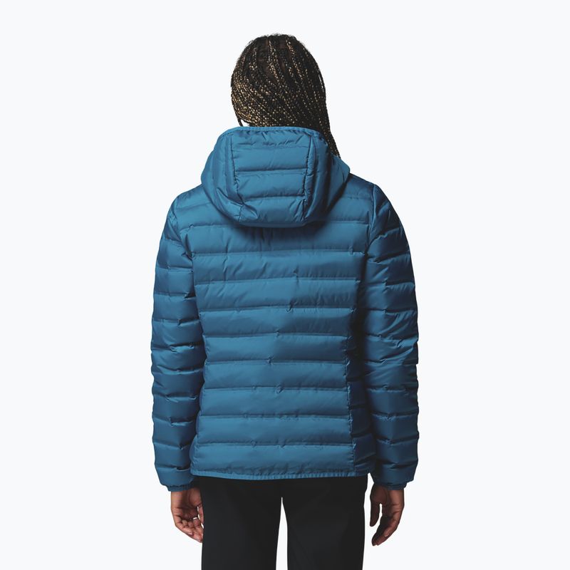 Női pehelykabát Columbia Lake 22 II Down Hooded phoenix blue 3