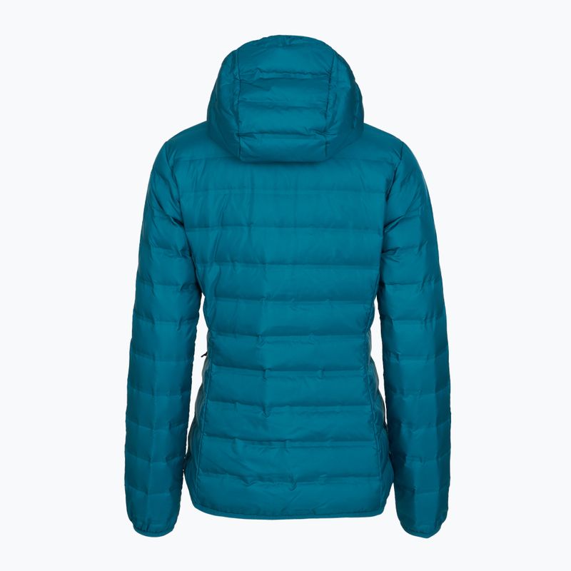 Női pehelykabát Columbia Lake 22 II Down Hooded phoenix blue 10