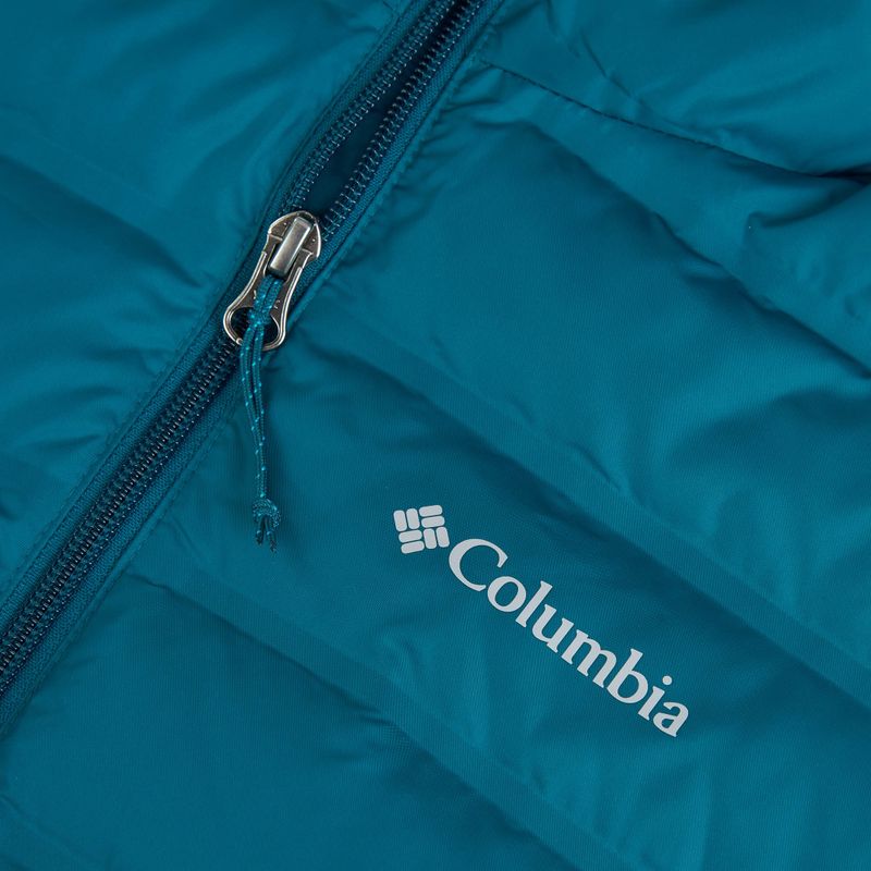 Női pehelykabát Columbia Lake 22 II Down Hooded phoenix blue 11