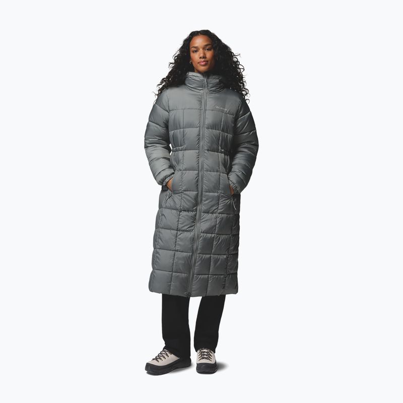 Női bélelt kabát Columbia Puffect III Long sedona sage