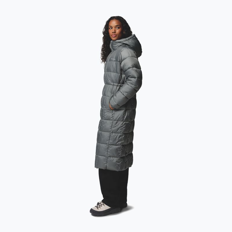 Női bélelt kabát Columbia Puffect III Long sedona sage 5