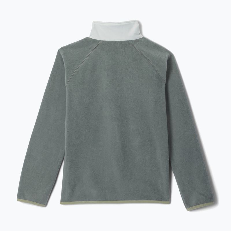 Gyerek polár pulóver Columbia Fast Trek V Full Zip sedona sage/tea light 2