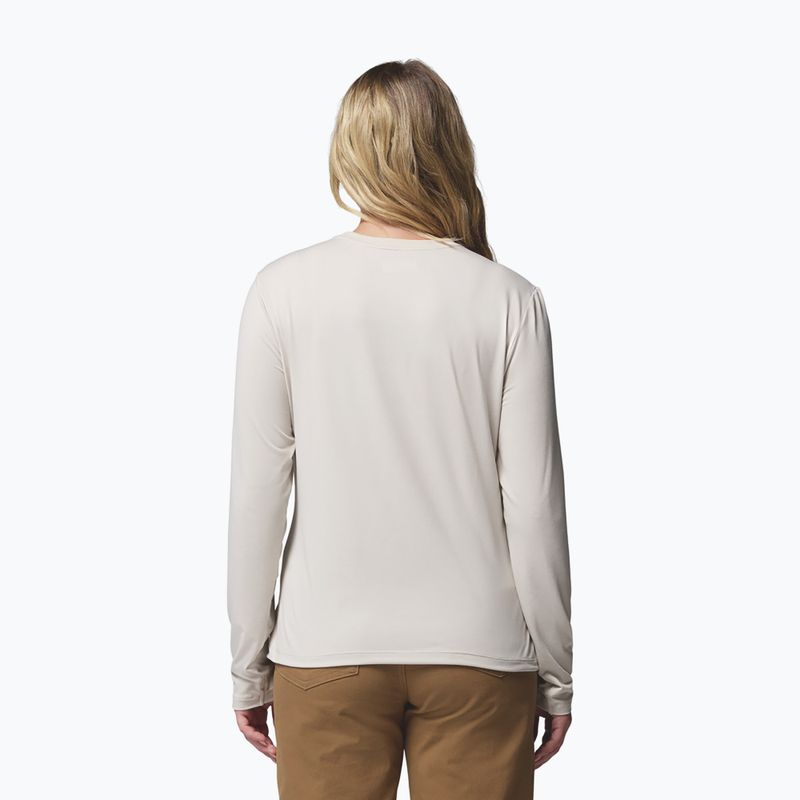 Női hosszú ujjú póló Columbia Parsons Point LS Graphic Tee dark stone heather/all terrain 3