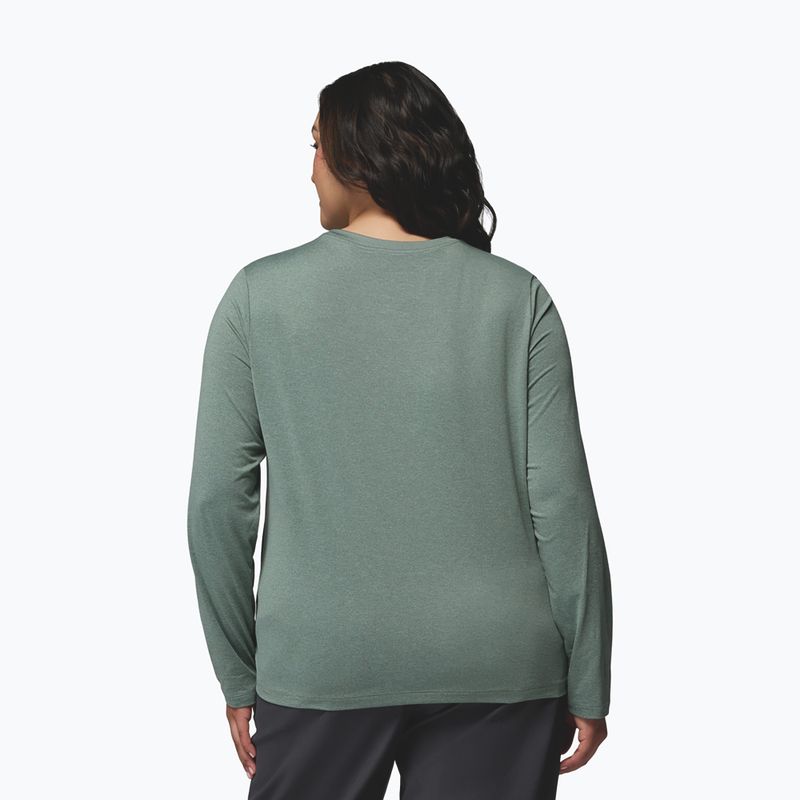 Női hosszú ujjú póló Columbia Parsons Point LS Graphic Tee sedona sage heather/all terrain 3