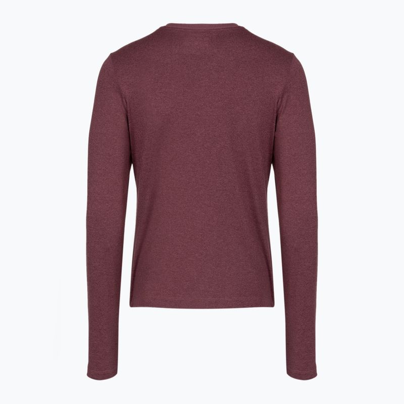Női hosszú ujjú póló Columbia Parsons Point LS Graphic Tee antique mauve heather/all terrain 7