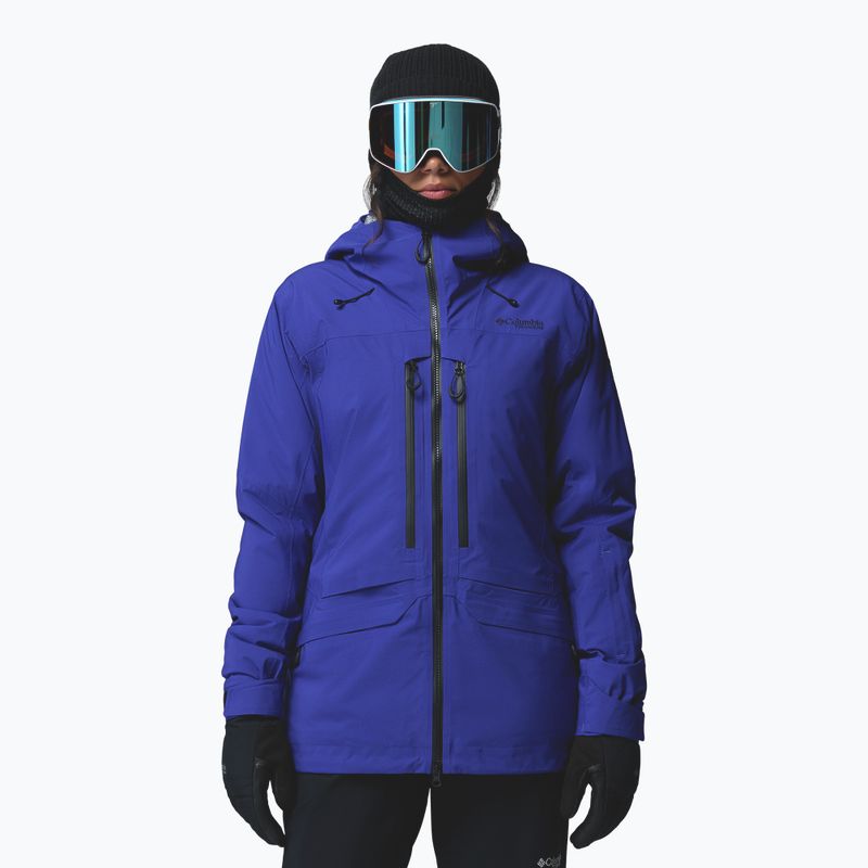 Női síkabát Columbia Platinum Peak Insulated purple quartz