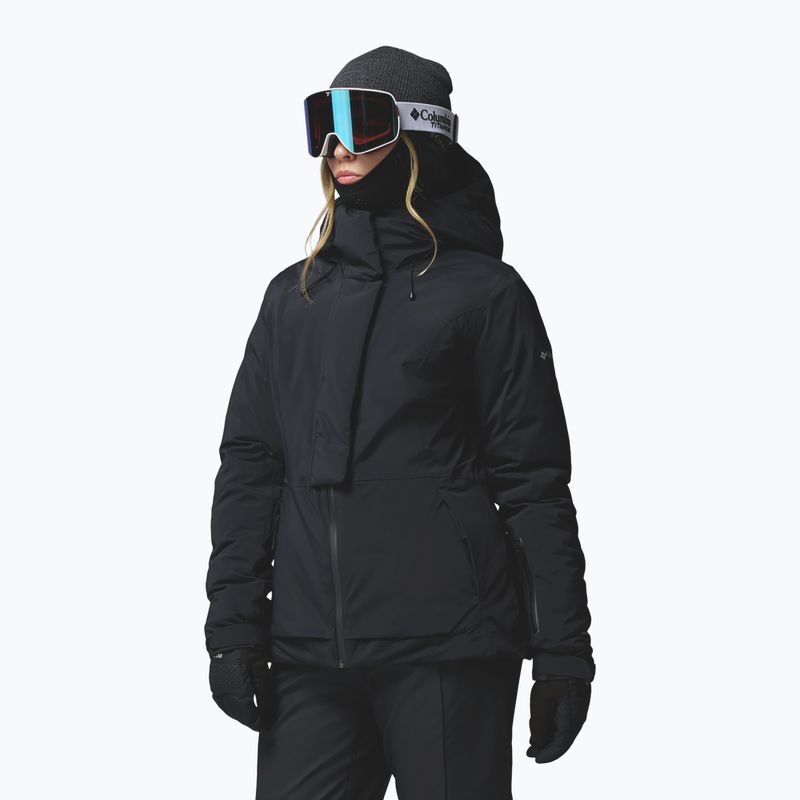 Női síkabát Columbia Roffe Ridge Down black 5