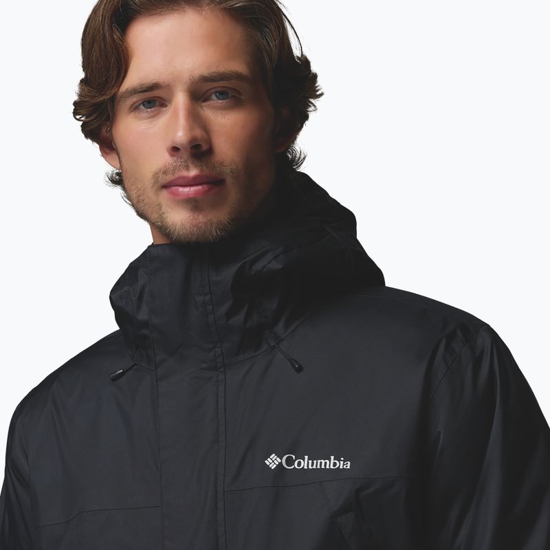 Férfi esőkabát Columbia Inner Limits Interchange black 7