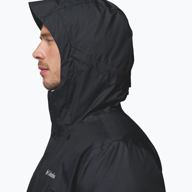 Férfi esőkabát Columbia Inner Limits Interchange black 10