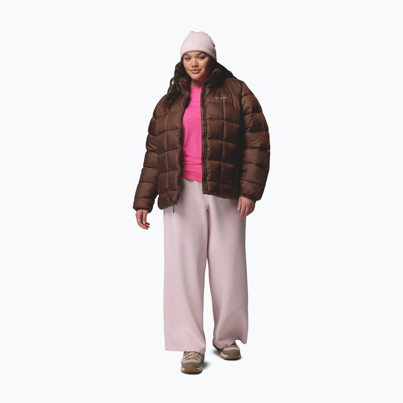 Női bélelt kabát Columbia Puffect III Full Zip tobacco 2