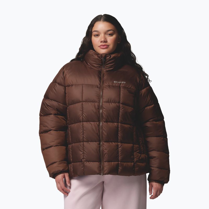 Női bélelt kabát Columbia Puffect III Full Zip tobacco 5
