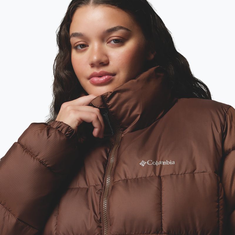 Női bélelt kabát Columbia Puffect III Full Zip tobacco 6