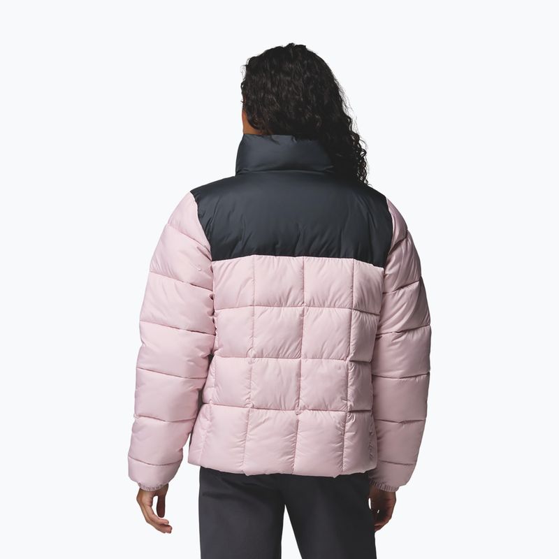 Női bélelt kabát Columbia Puffect III Full Zip mineral pink/black 3