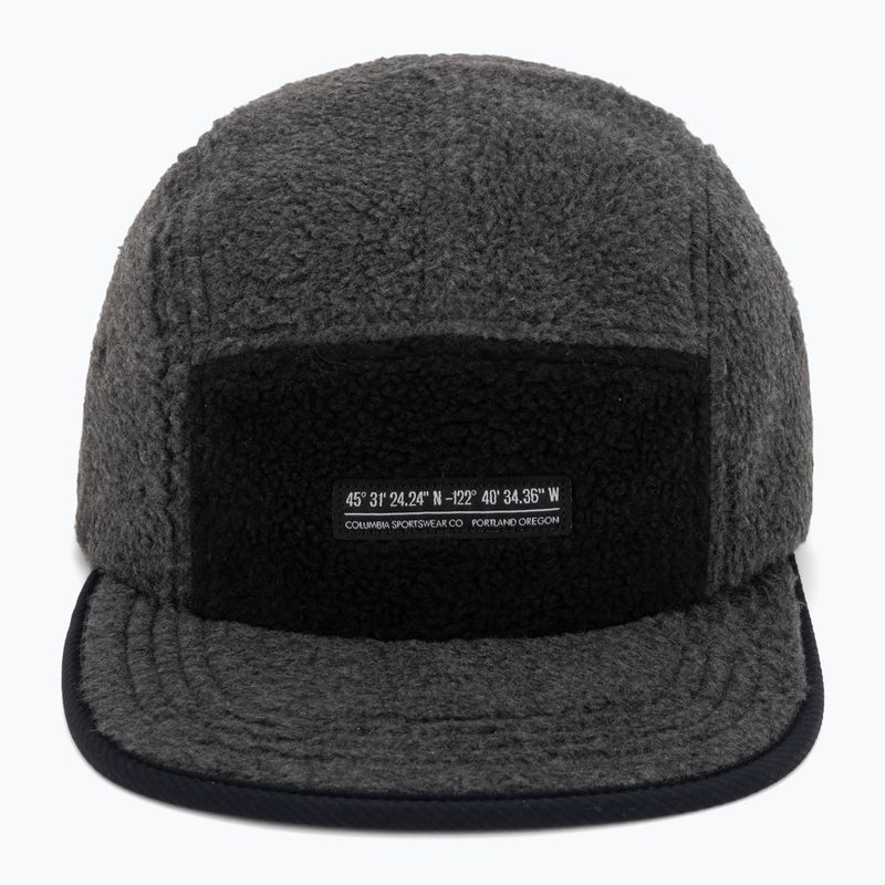 Ellenzős sapka Columbia Creek Side Thermal 5 Panel charcoal heather fleece/black ripstop 2