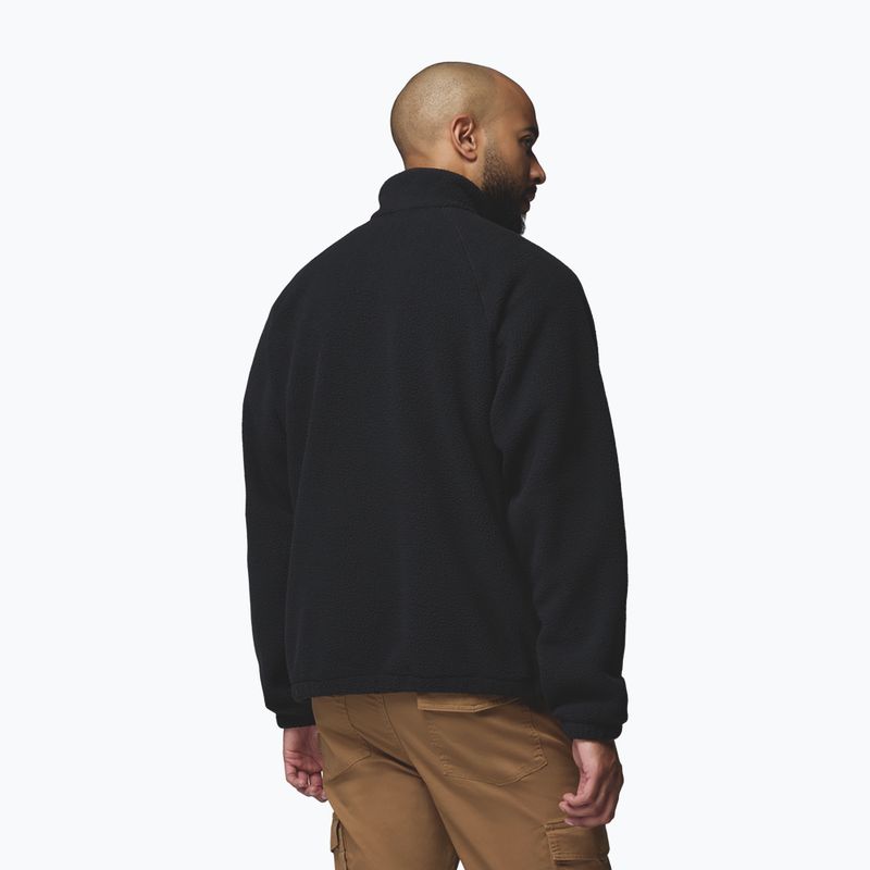 Férfi polár pulóver Columbia Timber Crest MTR Fleece Full Zip black 3