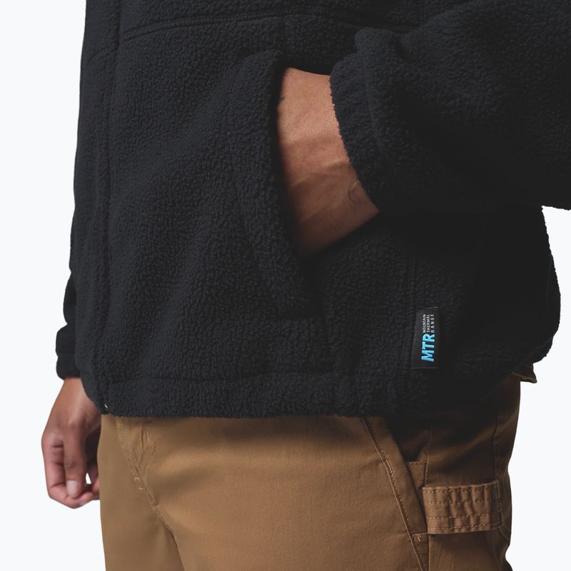 Férfi polár pulóver Columbia Timber Crest MTR Fleece Full Zip black 6