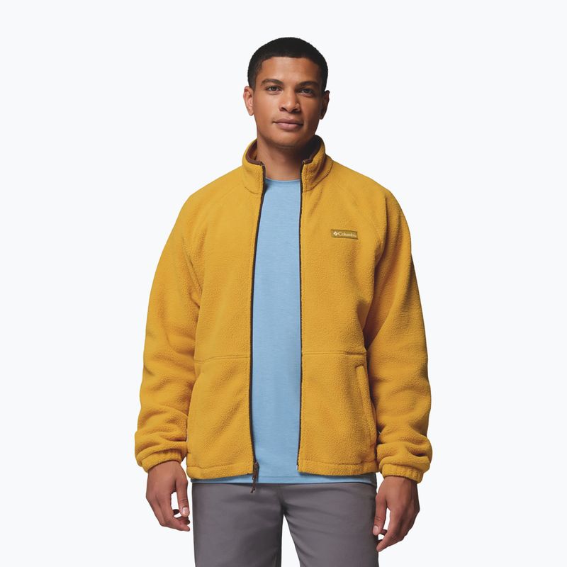Férfi polár pulóver Columbia Timber Crest MTR Fleece Full Zip squash 4