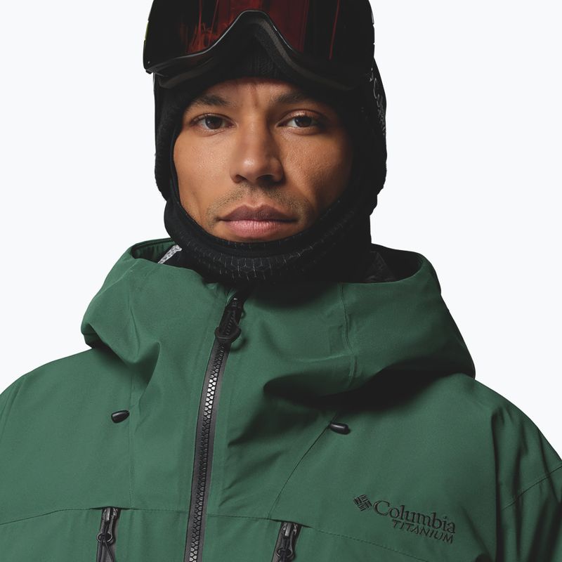 Férfi síkabát Columbia Platinum Peak Insulated rain forest/black 7