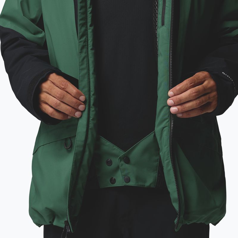 Férfi síkabát Columbia Platinum Peak Insulated rain forest/black 9