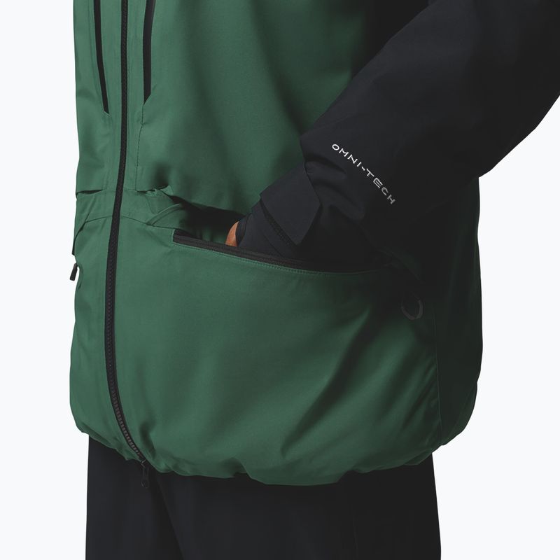 Férfi síkabát Columbia Platinum Peak Insulated rain forest/black 11