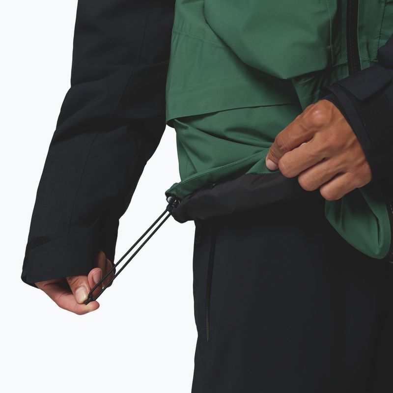 Férfi síkabát Columbia Platinum Peak Insulated rain forest/black 13