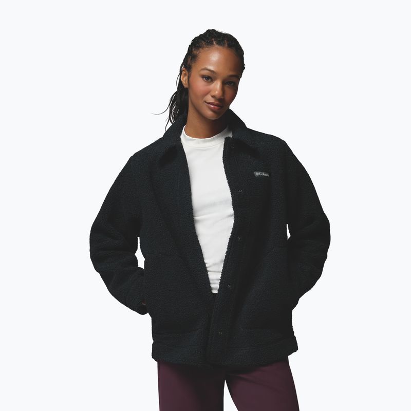 Női kabát Columbia Panorama Shirt black 5