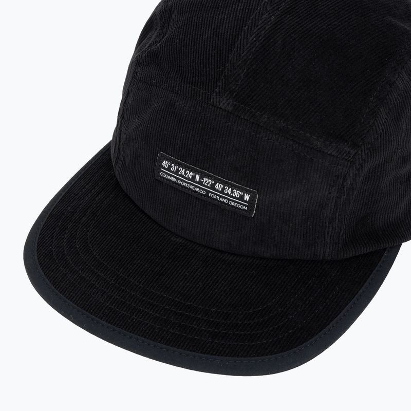 Ellenzős sapka Columbia Creek Side Thermal 5 Panel black/corduroy 3