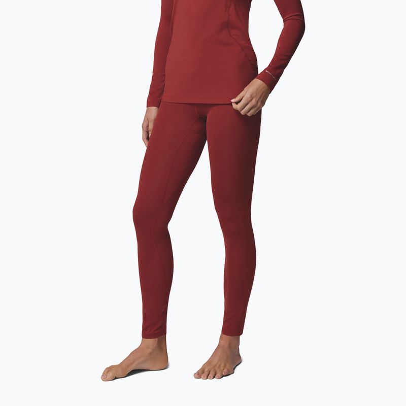 Női thermoaktív nadrág Columbia Midweight Stretch red oxide 4