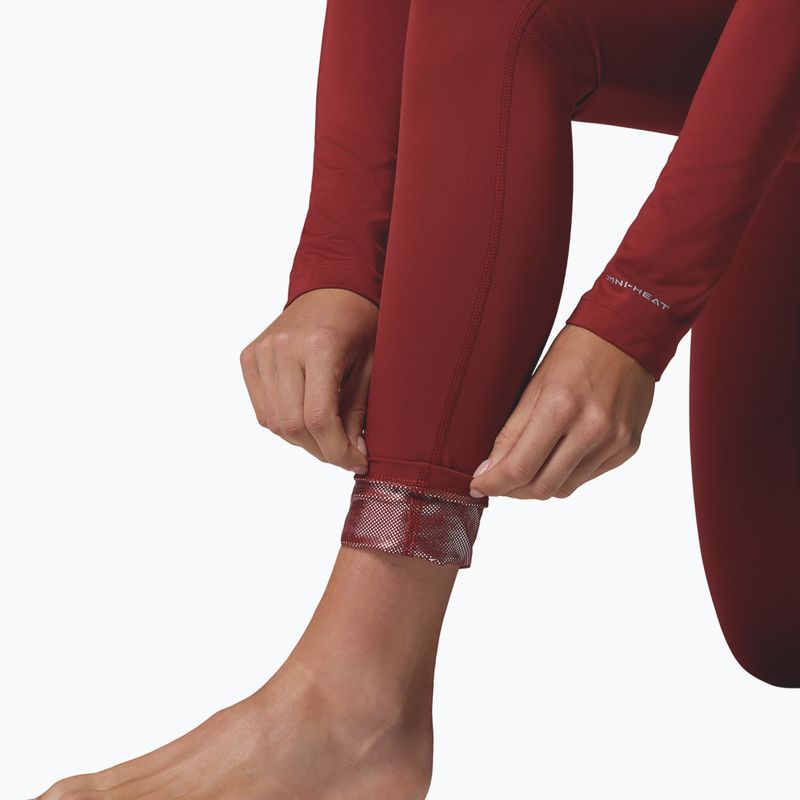 Női thermoaktív nadrág Columbia Midweight Stretch red oxide 7