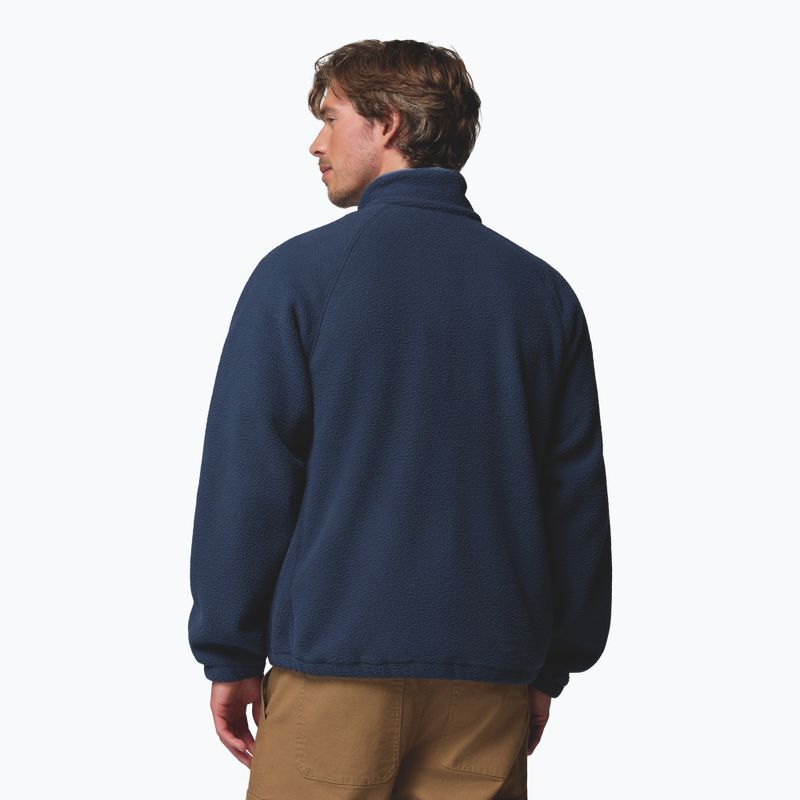 Férfi polár pulóver Columbia Timber Crest MTR Fleece Full Zip collegiate navy 3