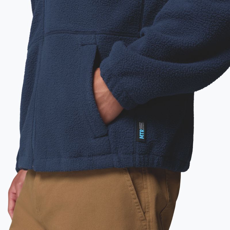 Férfi polár pulóver Columbia Timber Crest MTR Fleece Full Zip collegiate navy 7