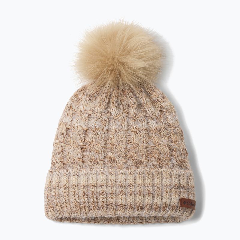 Téli sapka Columbia Winter Blur II Beanie camel brown/skittles