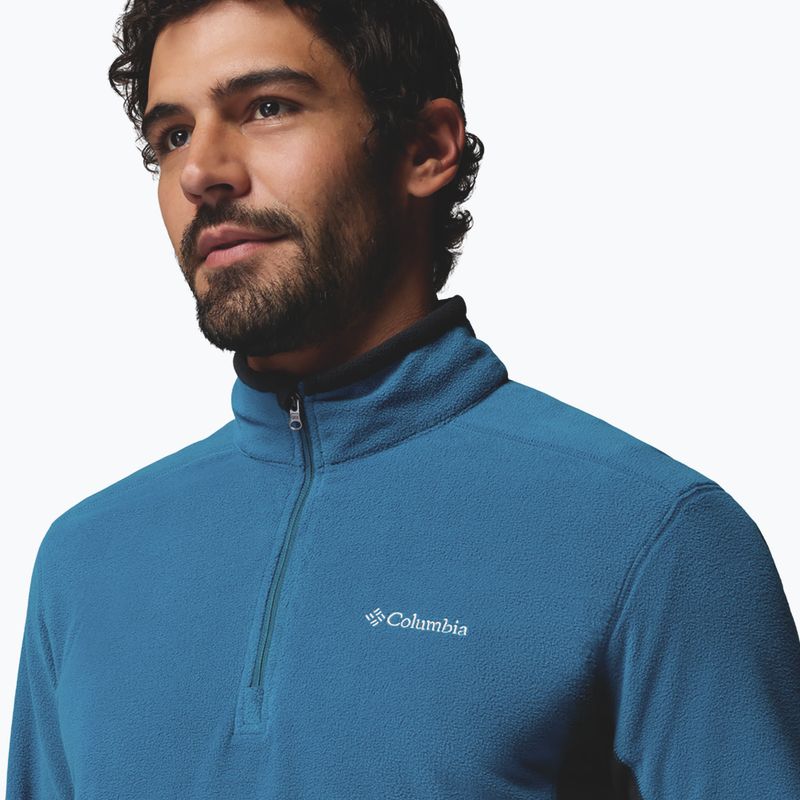 Férfi polár pulóver Columbia Klamath Range II HZ Phoenix Blue/Black 5