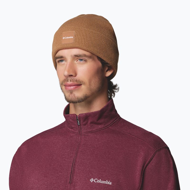 Téli sapka Columbia City Trek Heavyweight Camel Brown 2