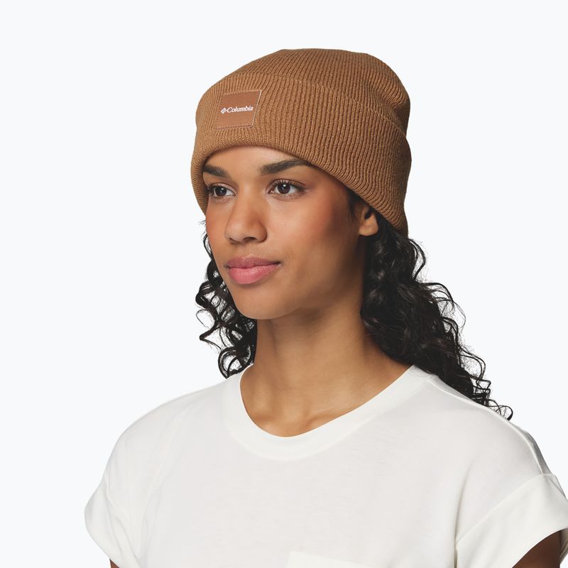 Téli sapka Columbia City Trek Heavyweight Camel Brown 4