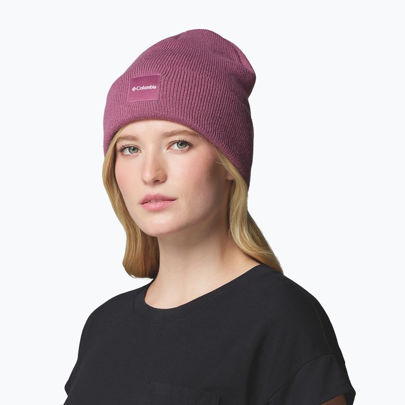 Téli sapka Columbia City Trek Heavyweight Antique Mauve 4