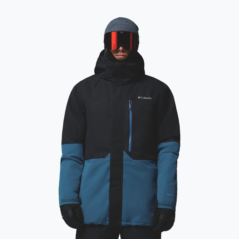 Férfi síkabát Columbia Last Tracks III black/phoenix blue