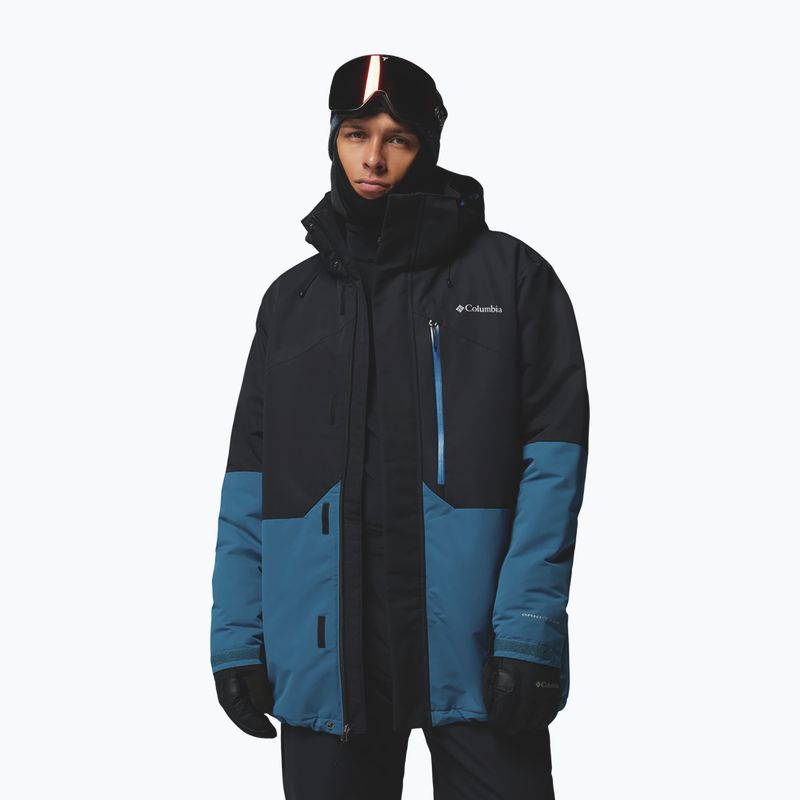 Férfi síkabát Columbia Last Tracks III black/phoenix blue 5