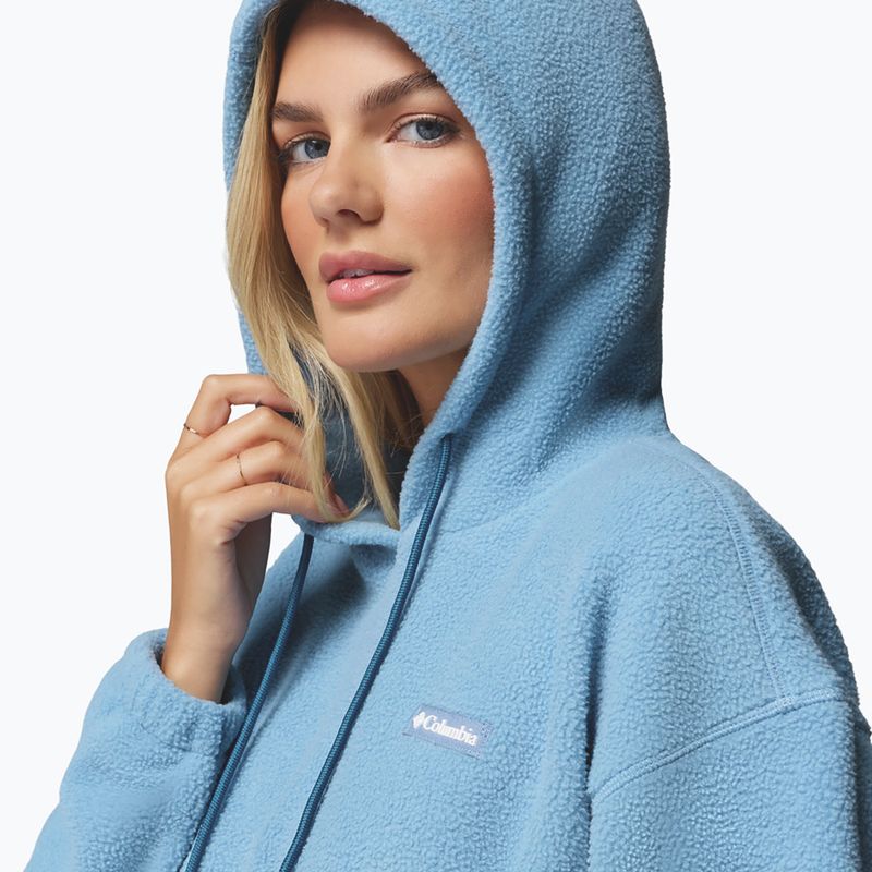 Női polár pulóver Columbia Timber Meadow MTR Fleece Hoodie rainy day 7