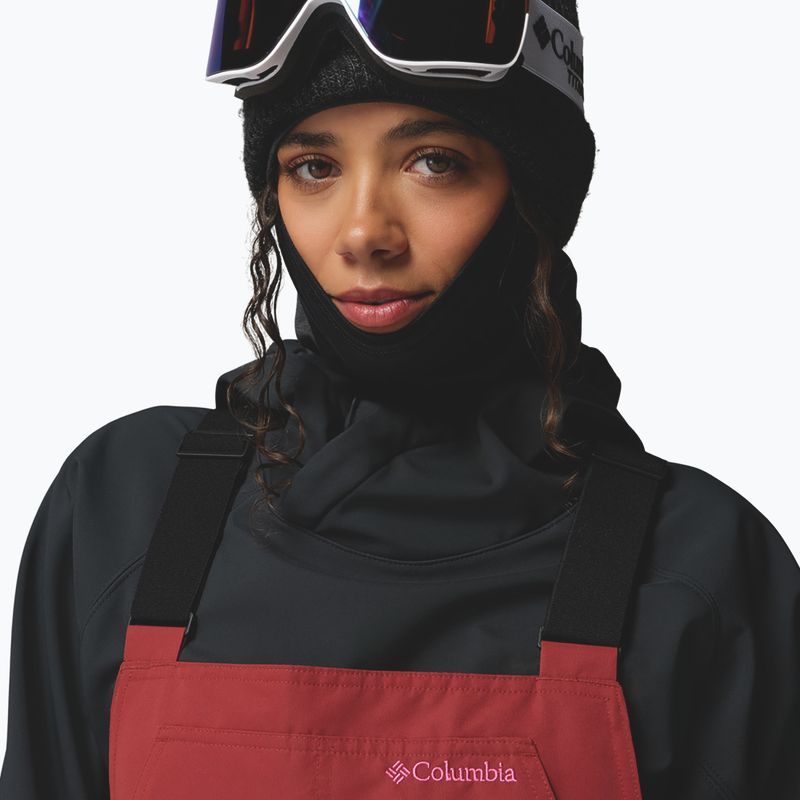 Női sínadrág Columbia Coreshot Bib red oxide 5