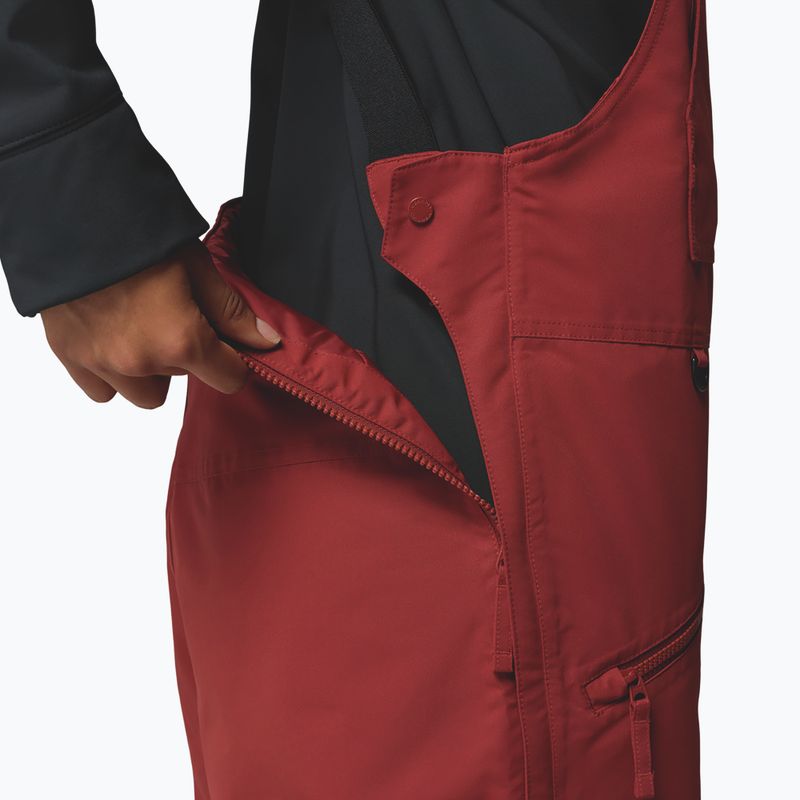 Női sínadrág Columbia Coreshot Bib red oxide 7