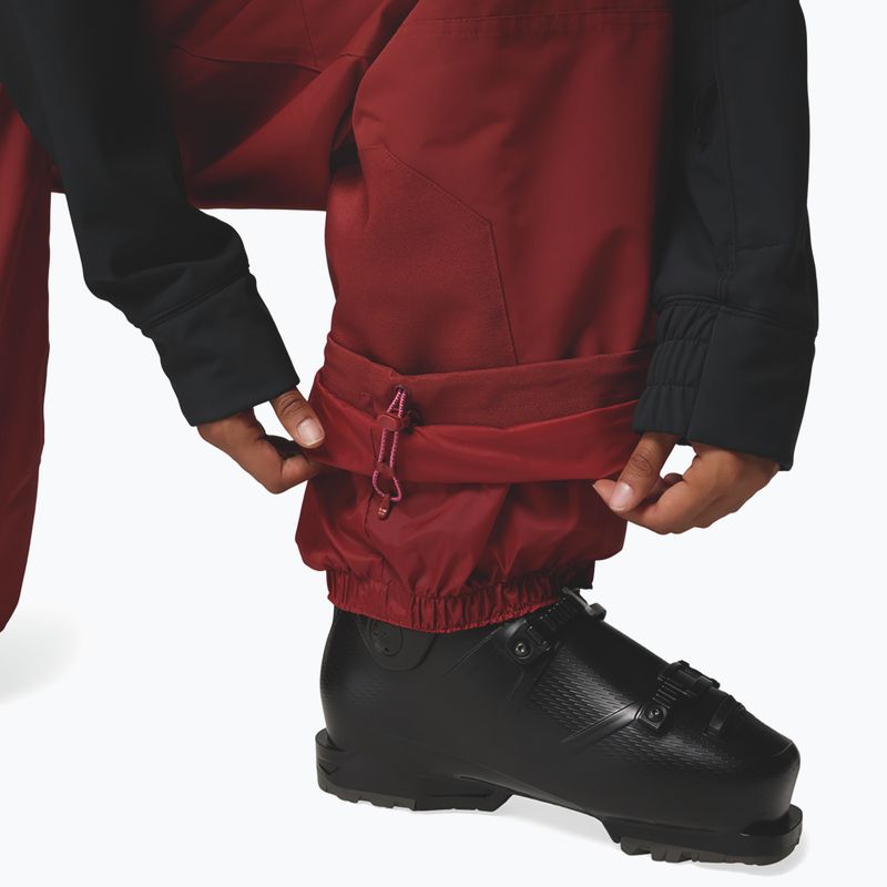 Női sínadrág Columbia Coreshot Bib red oxide 8