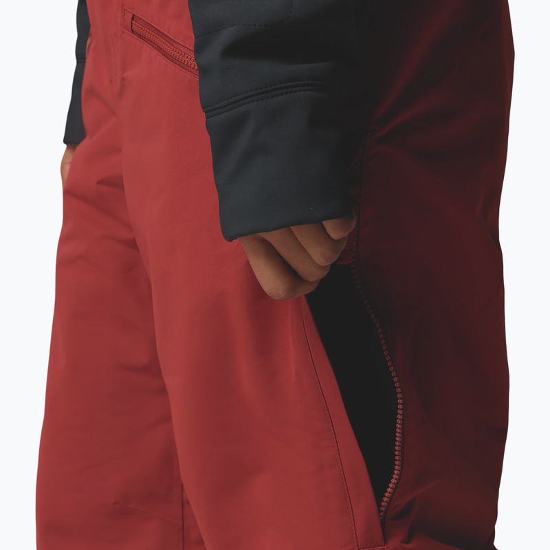 Női sínadrág Columbia Coreshot Bib red oxide 9