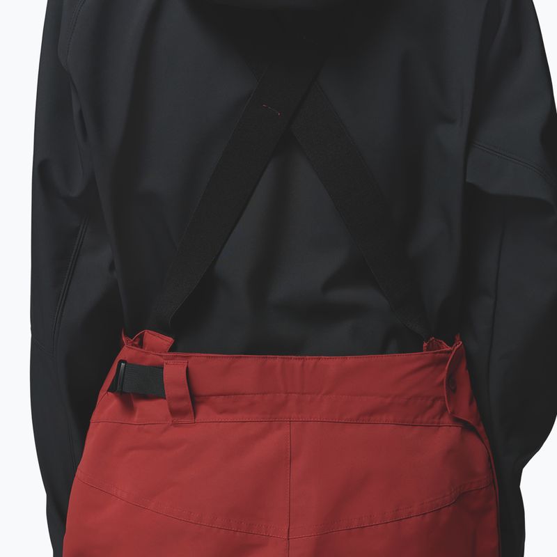 Női sínadrág Columbia Coreshot Bib red oxide 10