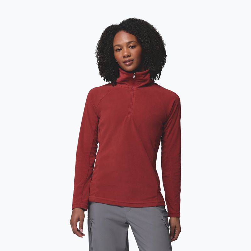 Női polár pulóver Columbia Glacial IV 1/2 Zip Red Oxide